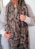Load image into Gallery viewer, The Alpine Leopard Scarf PREORDER 12.9
