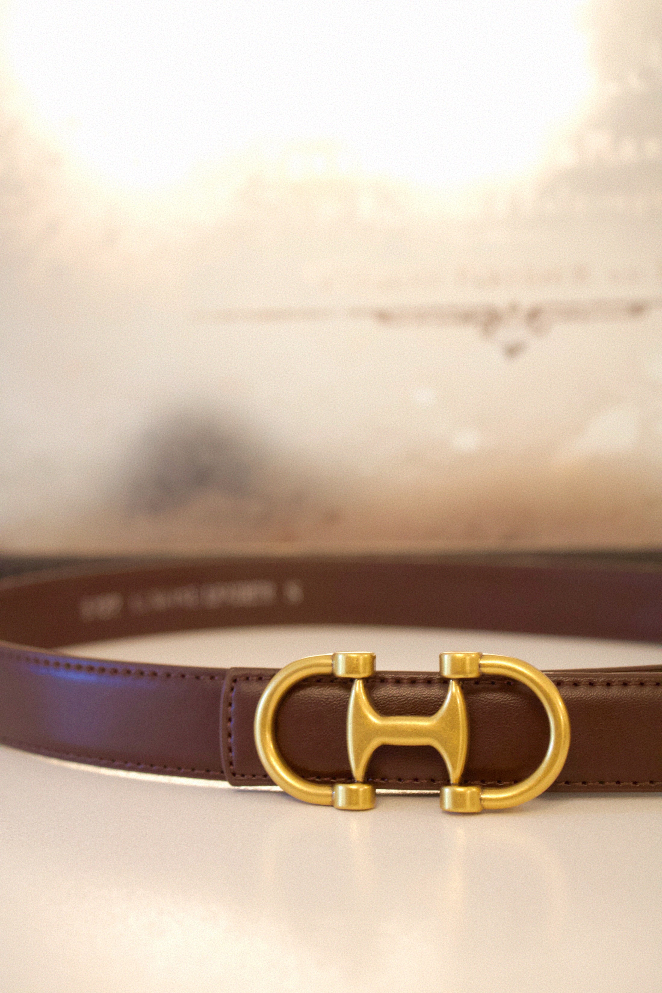 The Regent Belt - Chocolate