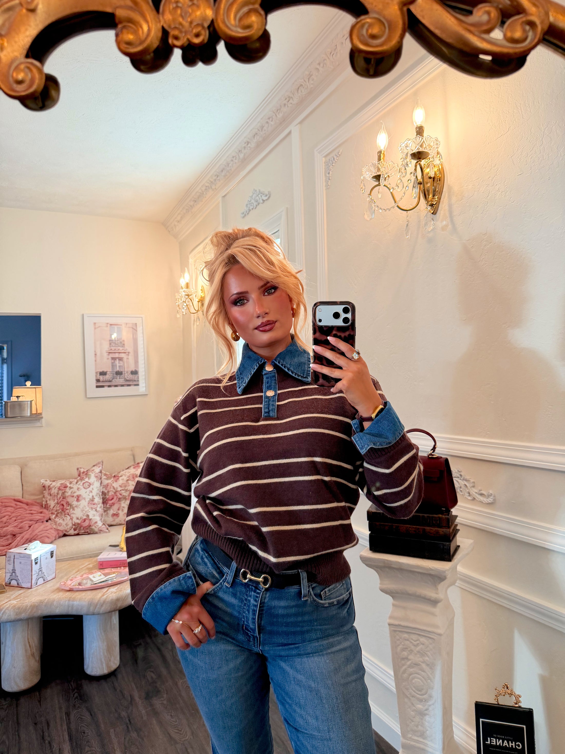 The Notting Hill Polo Sweater — English Truffle