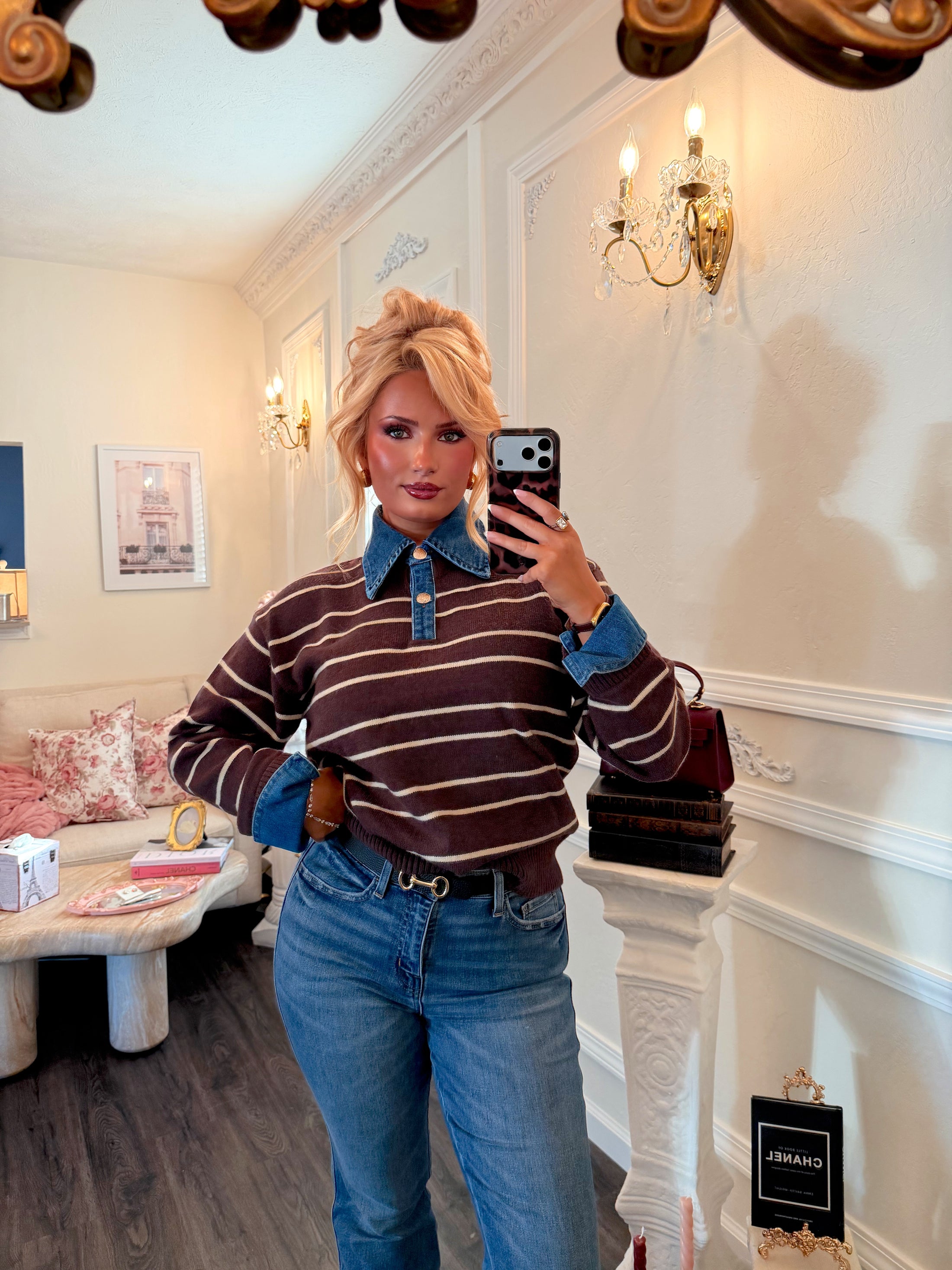 The Notting Hill Polo Sweater — English Truffle