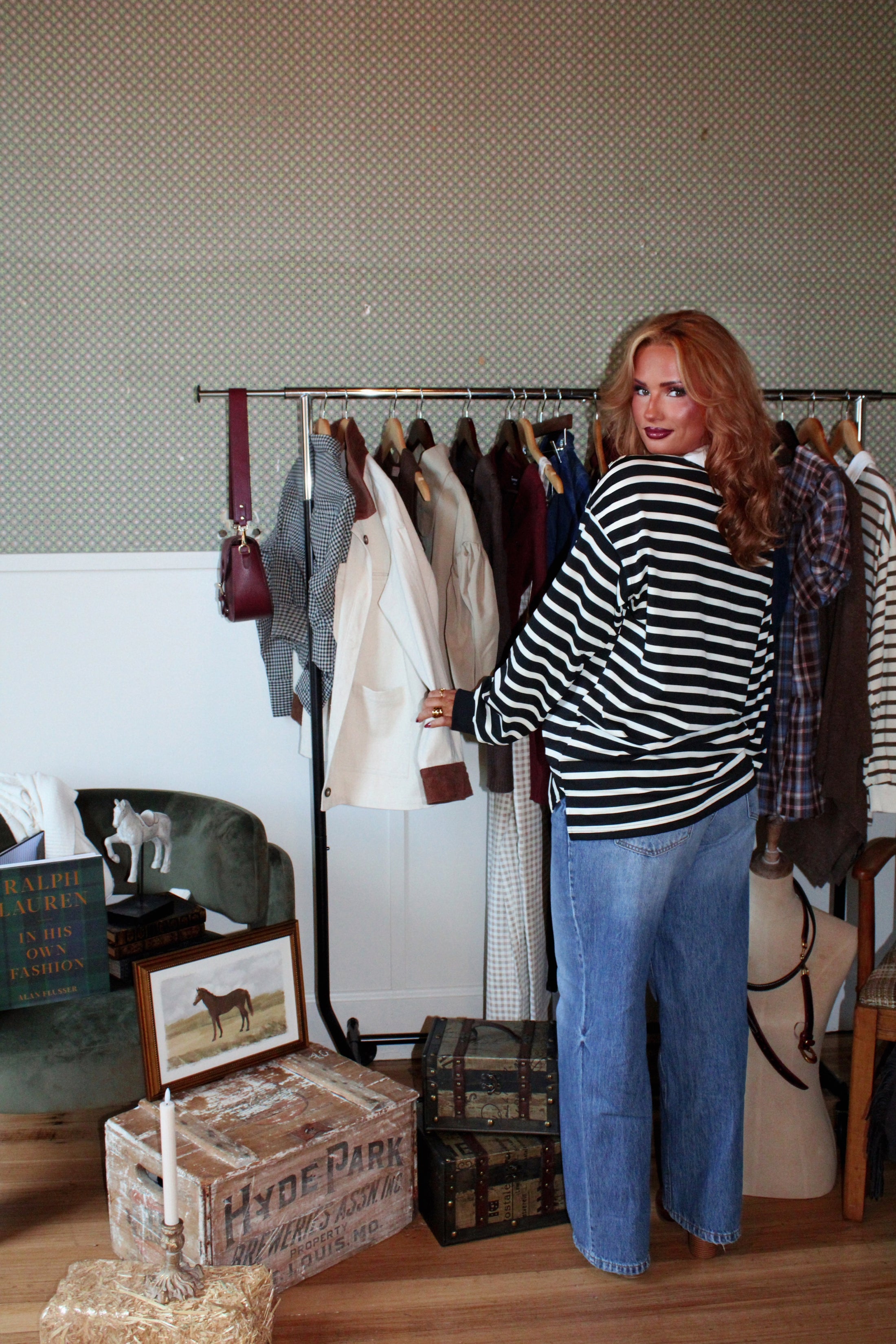 The Windsor Rugby Top - Black & Cream