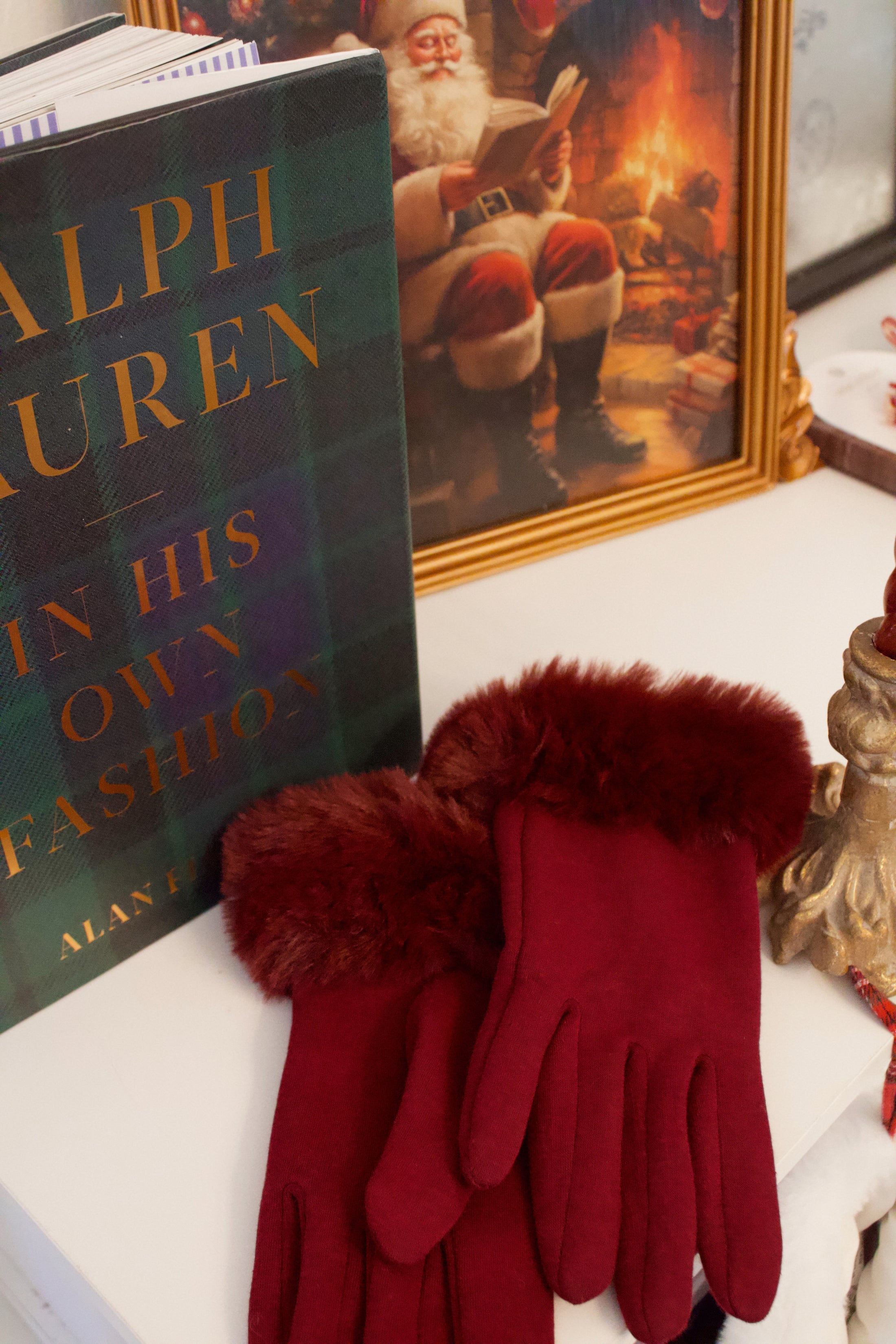 The Fashionista Fur Gloves