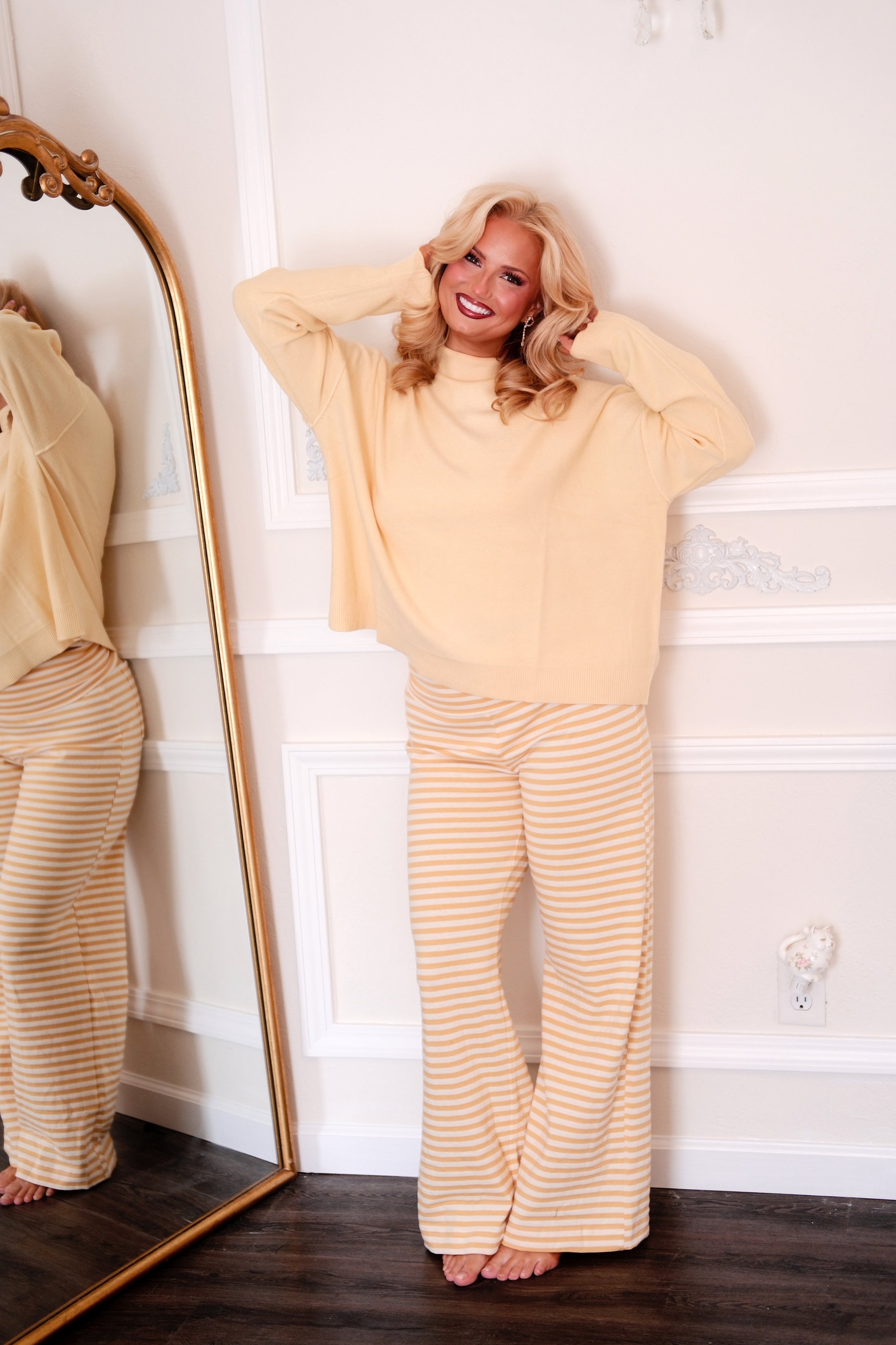 The Butter Belle Roll Neck Sweater