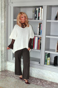 Load image into Gallery viewer, Heirloom Drape Mohair Sweater — Ivory
