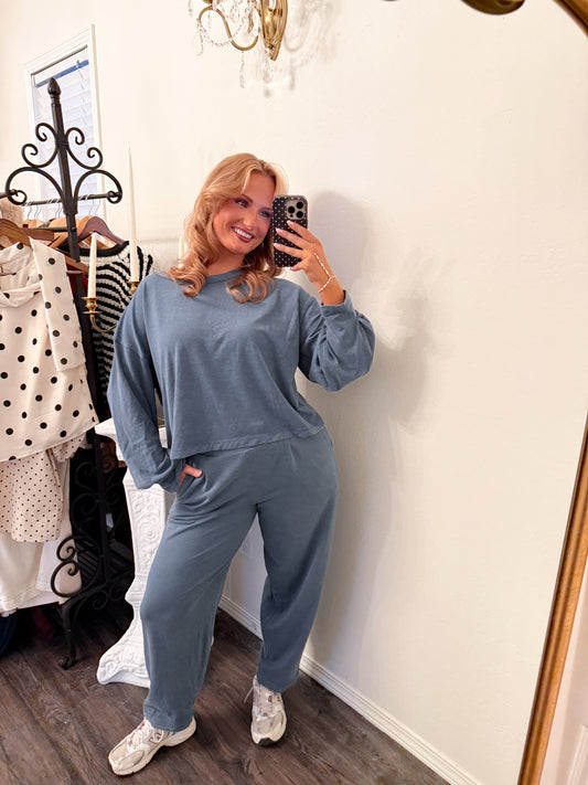 The Soft Hour Set - Azure Blue