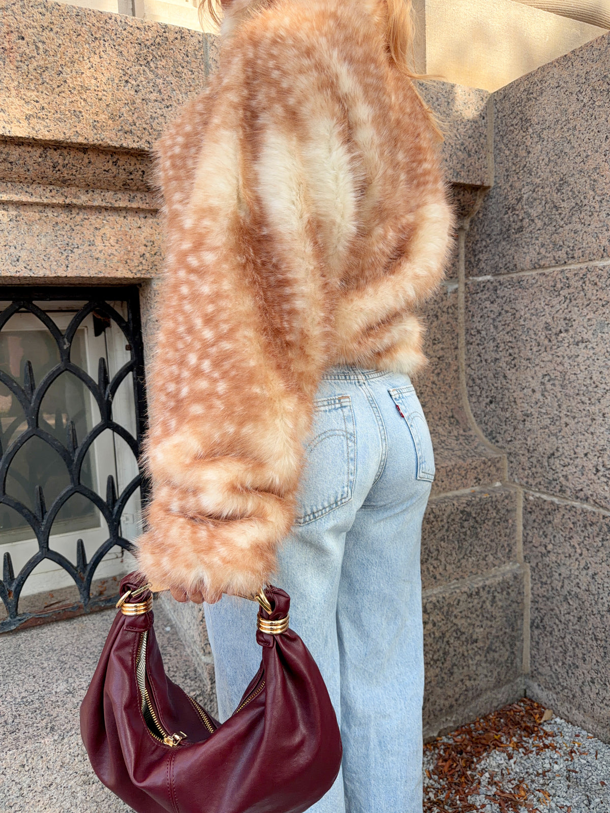 The Chalet Fawn Half Zip Fur Preorder 10.01