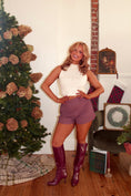 Load image into Gallery viewer, The Mulled Wine Check Shorts
