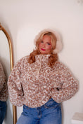 Load image into Gallery viewer, The Snowy Leopard Fleece Pullover
