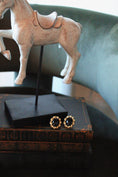 Load image into Gallery viewer, The Nocturne Vintage 18k Earrings RESTOCK
