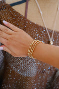 Load image into Gallery viewer, The Saint Honoré Gold Beaded Bracelet Set
