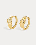 Load image into Gallery viewer, The Margaux Knot Hoops
