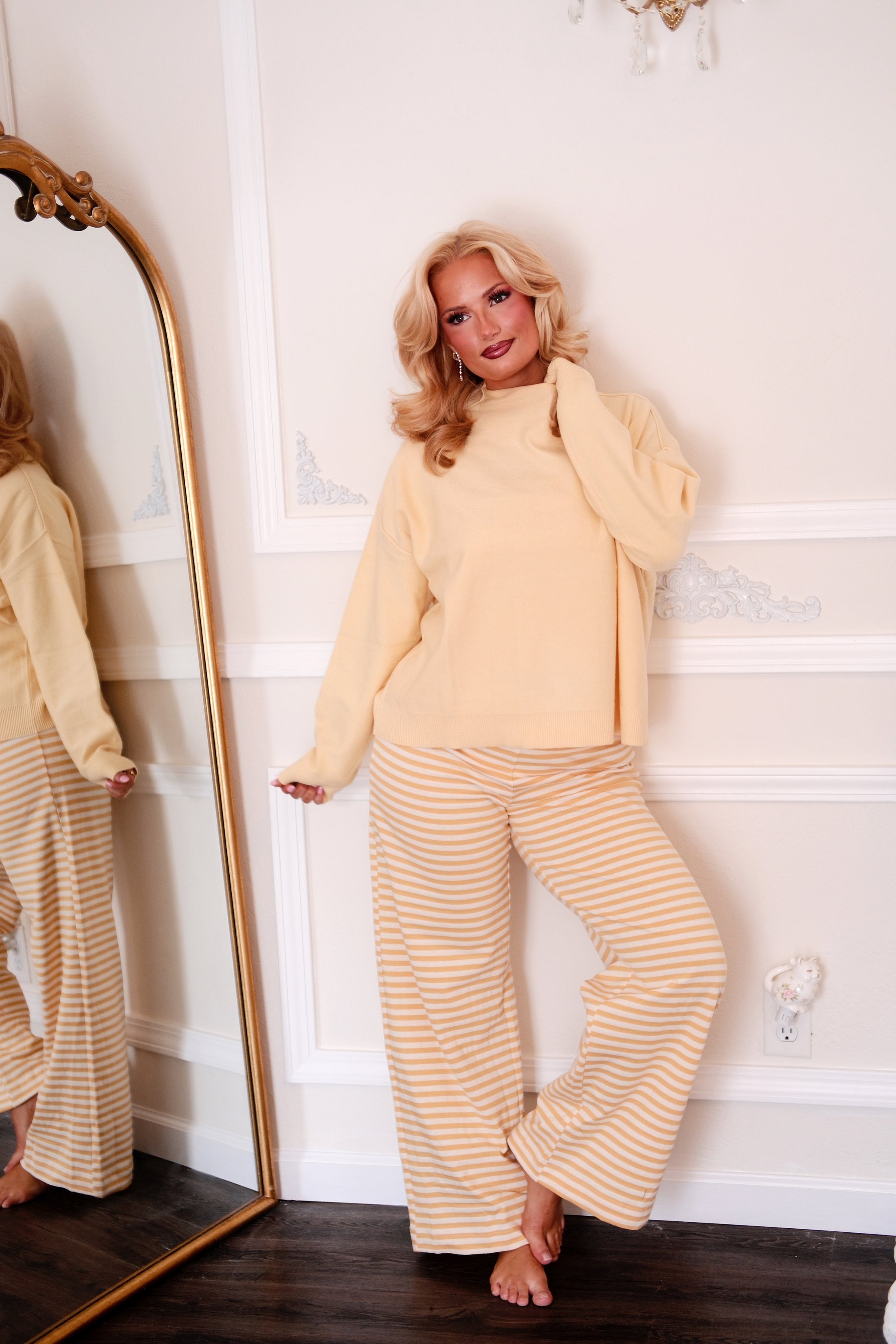 The Butter Belle Roll Neck Sweater