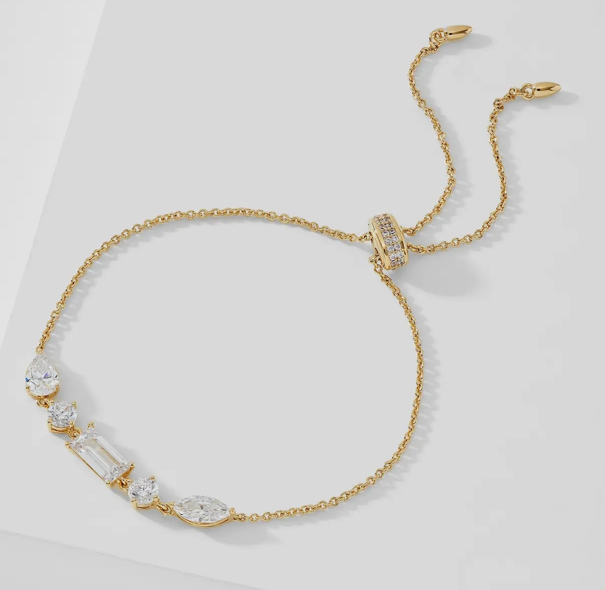 Invitation Only Mixed CZ Bolo Bracelet