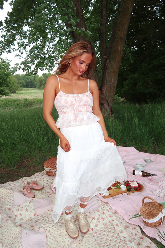 Lacewater Tiered Skirt