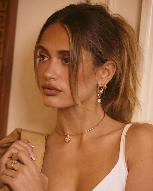 The Marais Pendant Wire Necklace