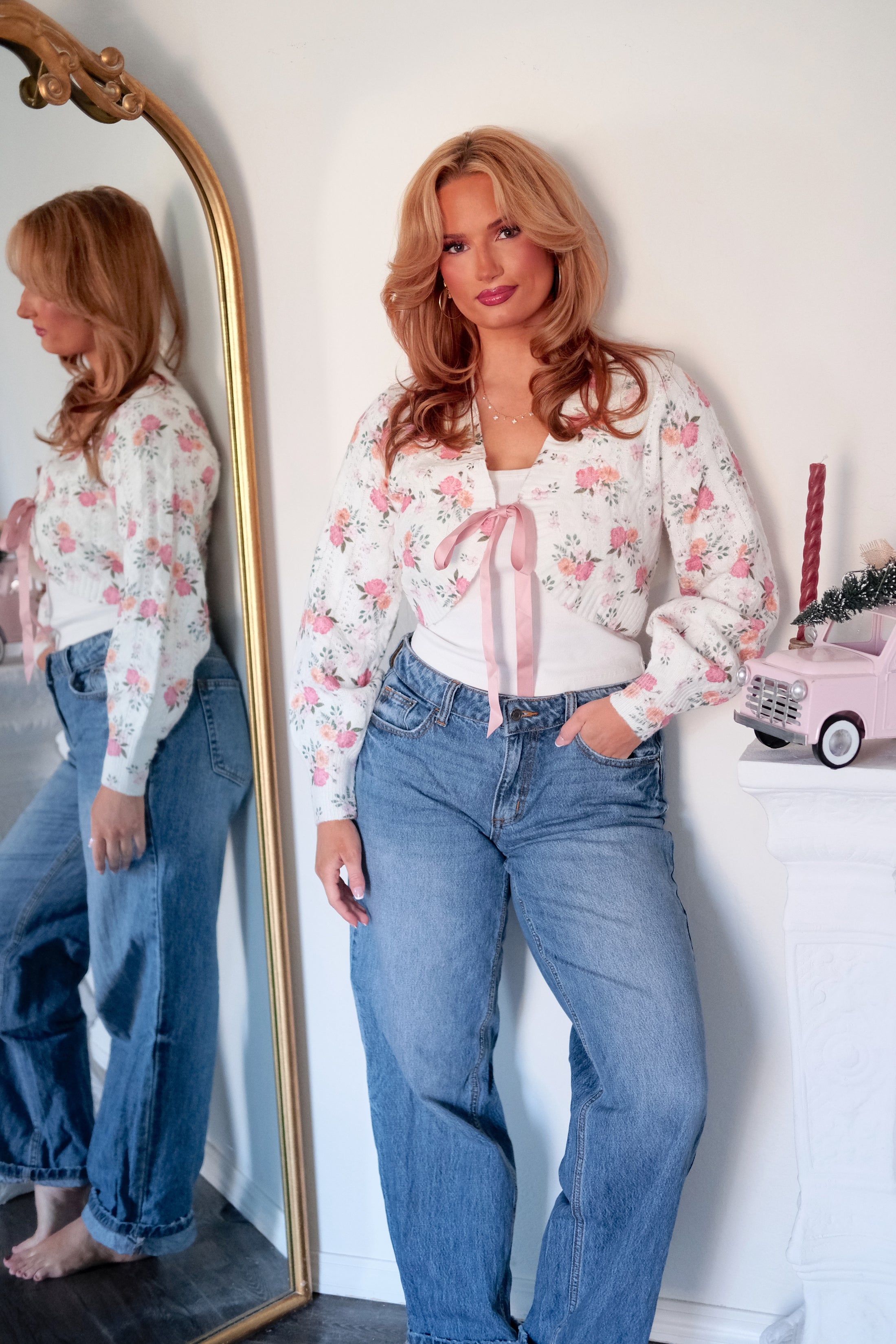 The Snowblossom Shawl Cardigan