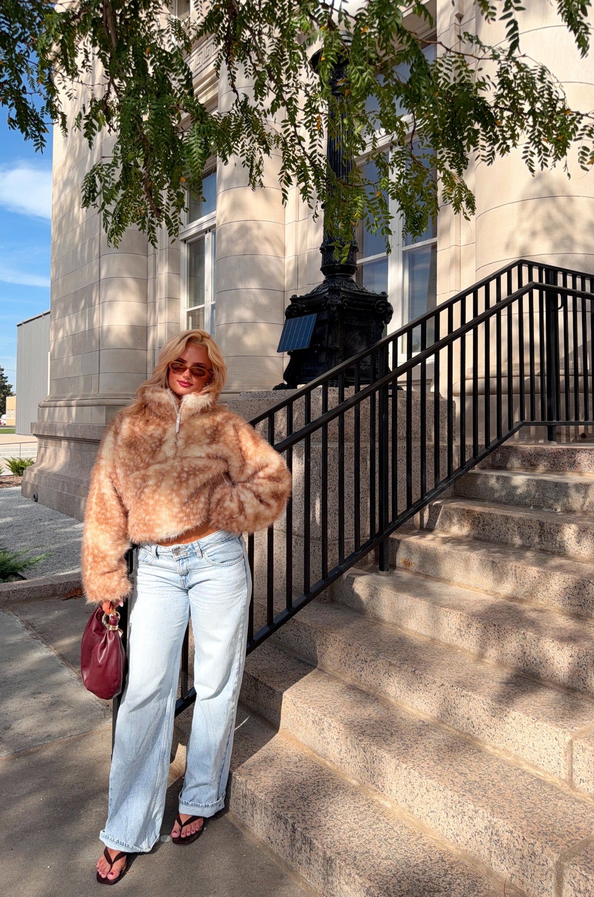 The Chalet Fawn Half Zip Fur Preorder 10.01