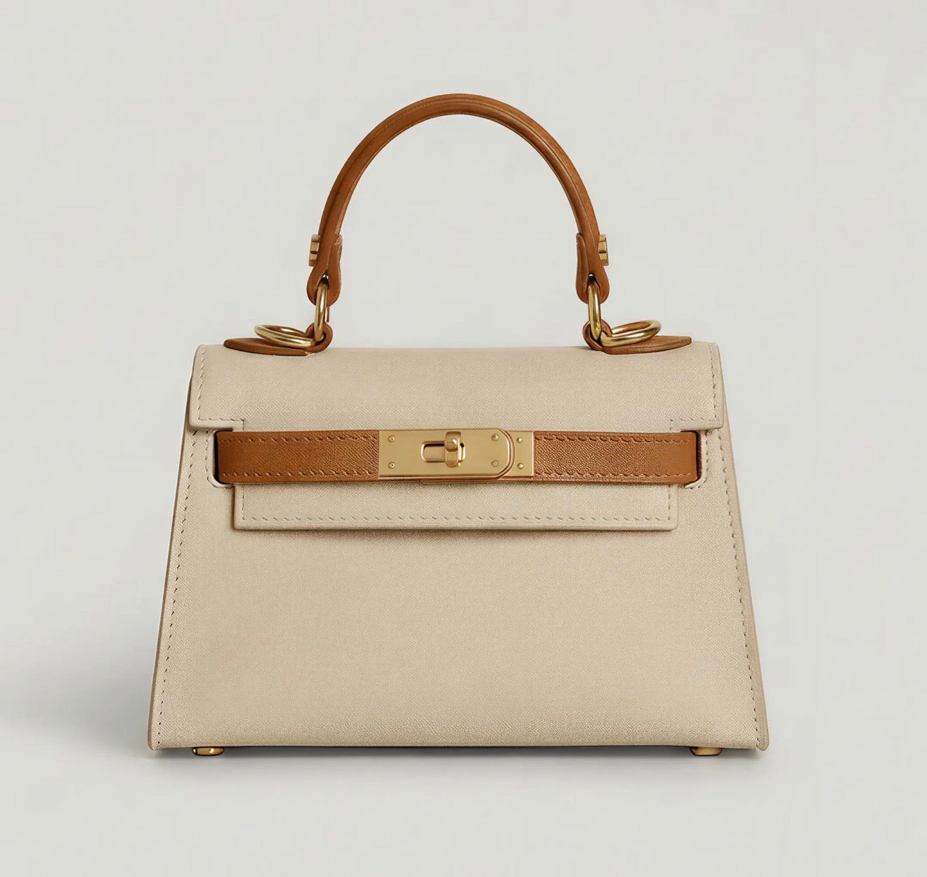 The Janáe Mini Handbag — Crème Cognac Preorder 8.31