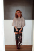 Load image into Gallery viewer, The Kensington Cape - Taupe
