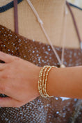 Load image into Gallery viewer, The Saint Honoré Gold Beaded Bracelet Set
