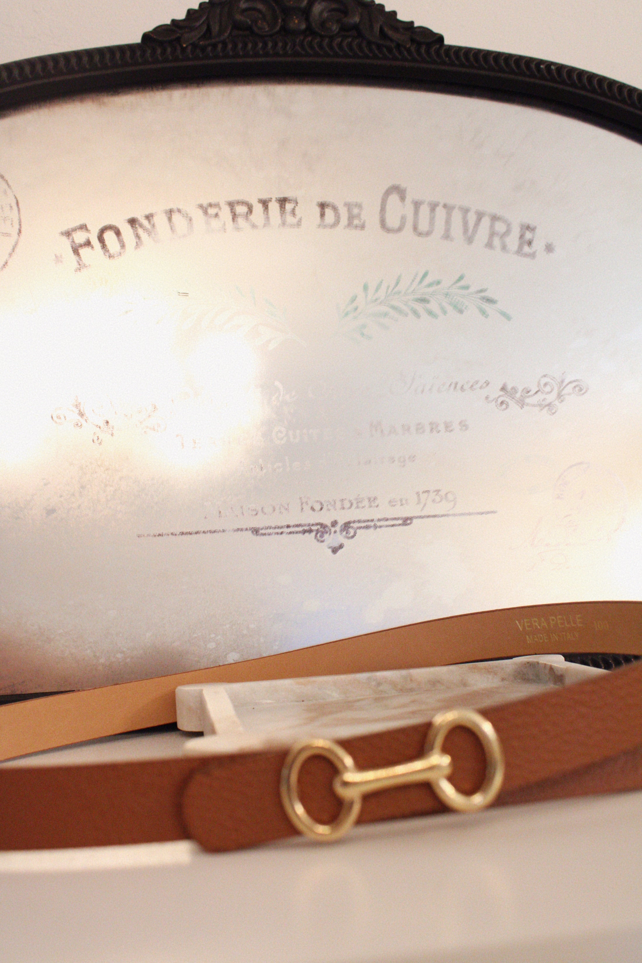 The Firenze Belt – Tuscan Toffee