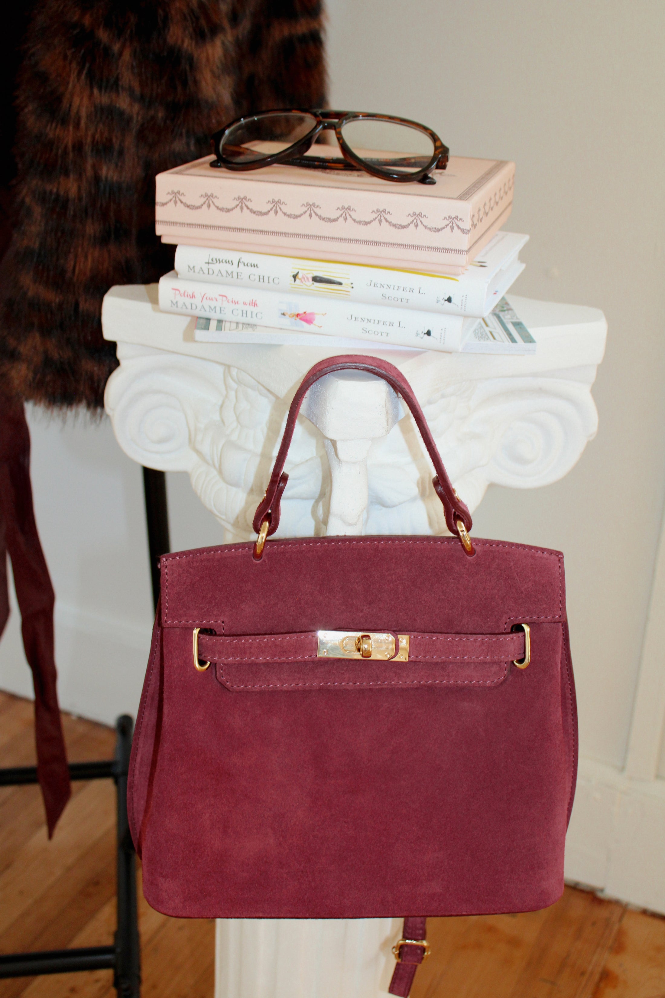 Luciana Purse – Plum