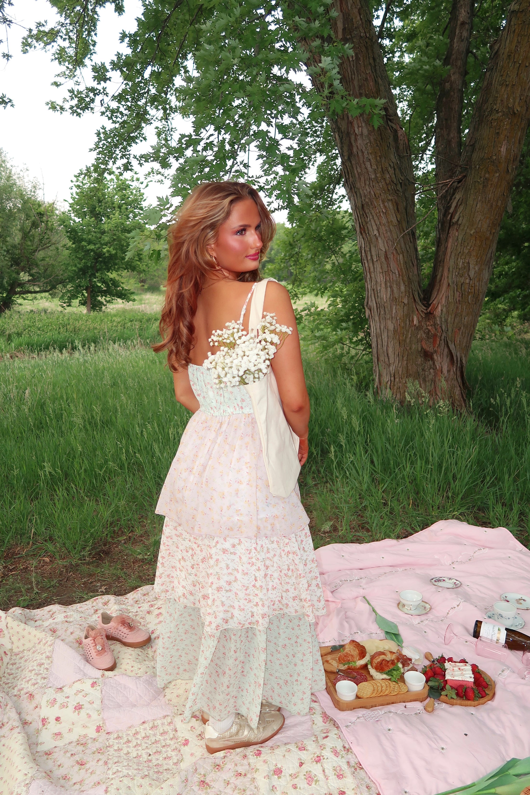 Whispering Wildflowers Dress