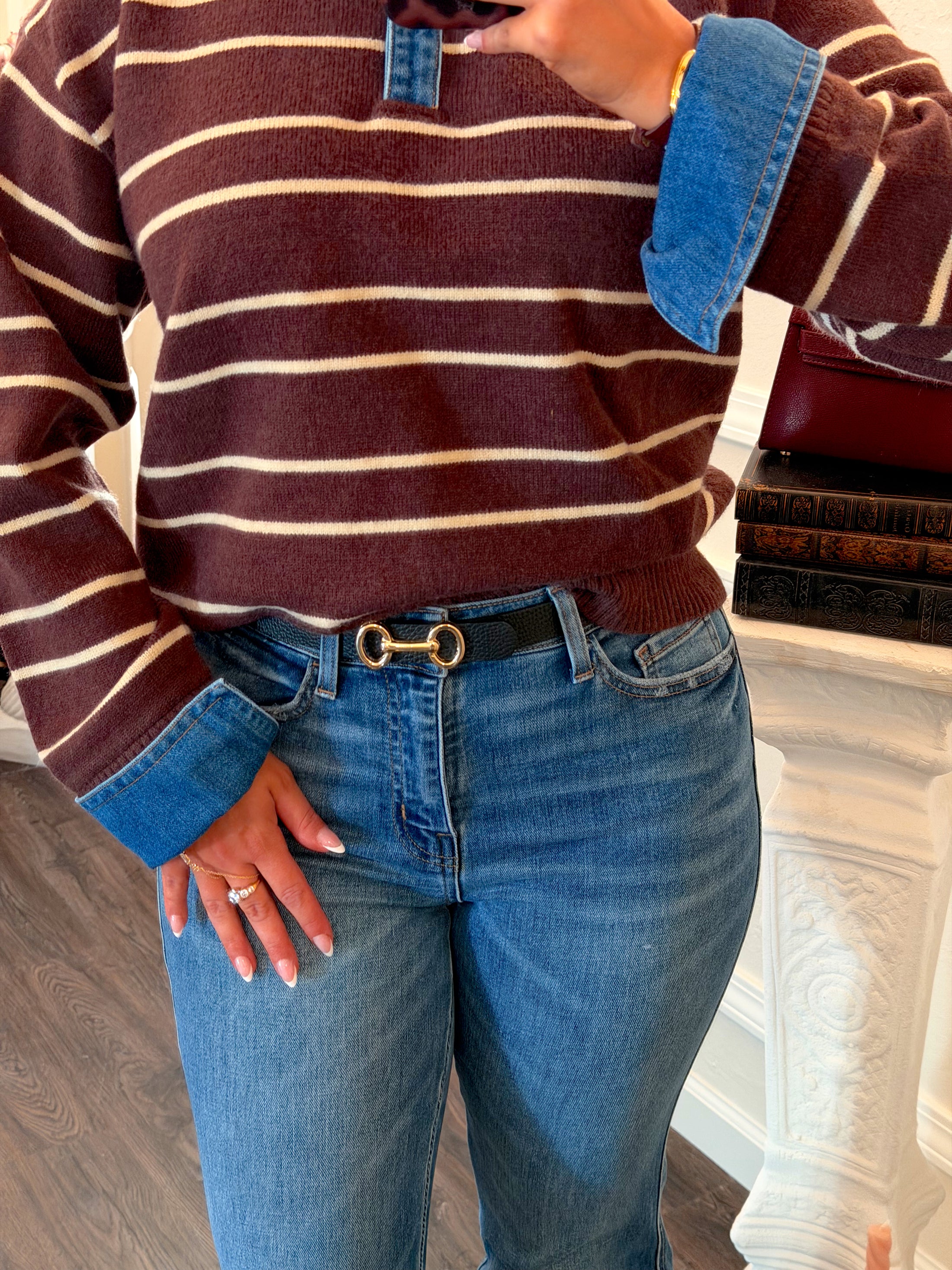 The Firenze Equestrian Belt — Italian Leather
