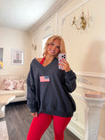 Load image into Gallery viewer, The All-American Angel Sweatshirt – Navy
