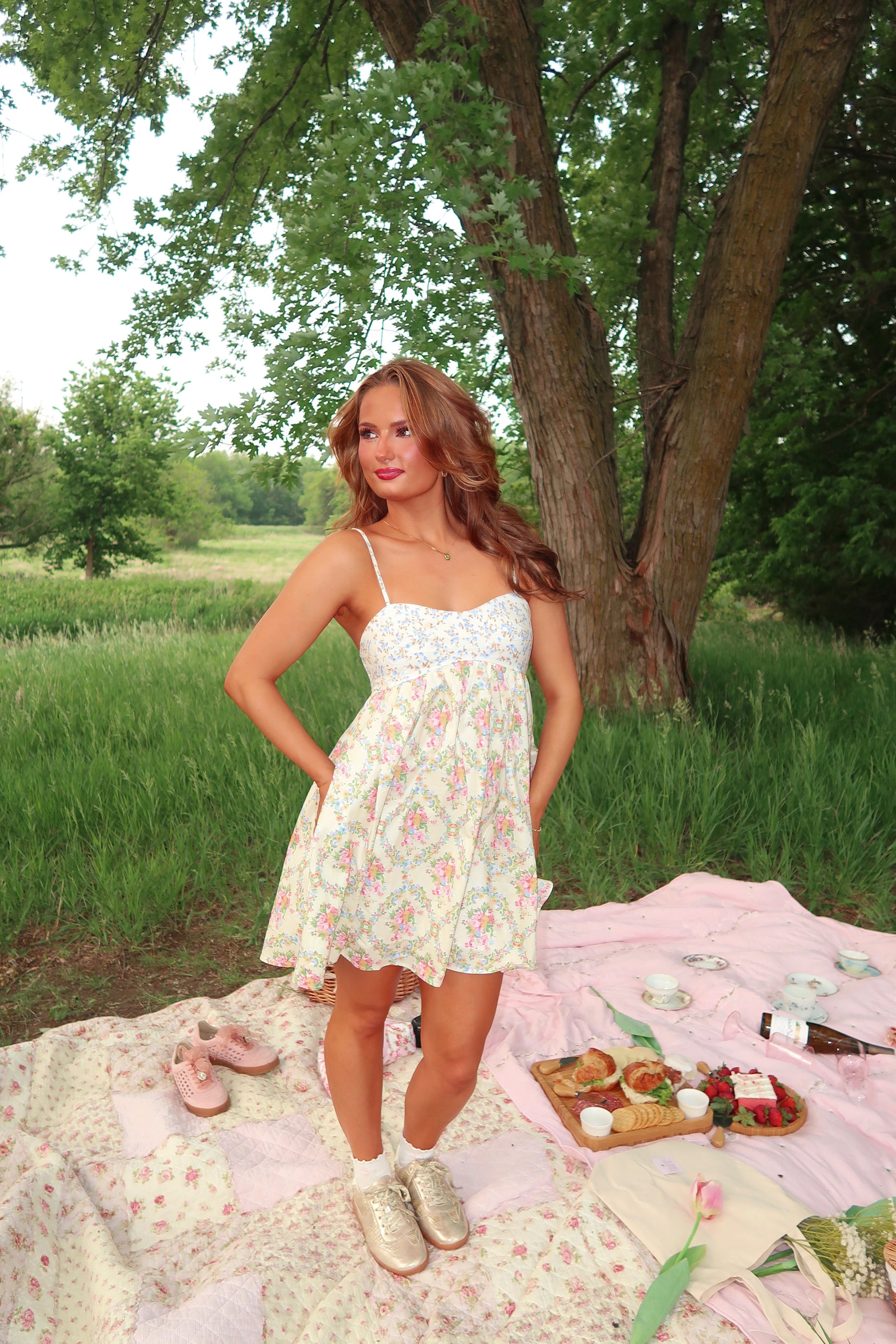 Garden Patch Darling Babydoll Dress