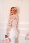 Load image into Gallery viewer, The Luxembourg Lace Blouse - Natural
