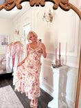 Load image into Gallery viewer, The English Rose Ruffle Midi
