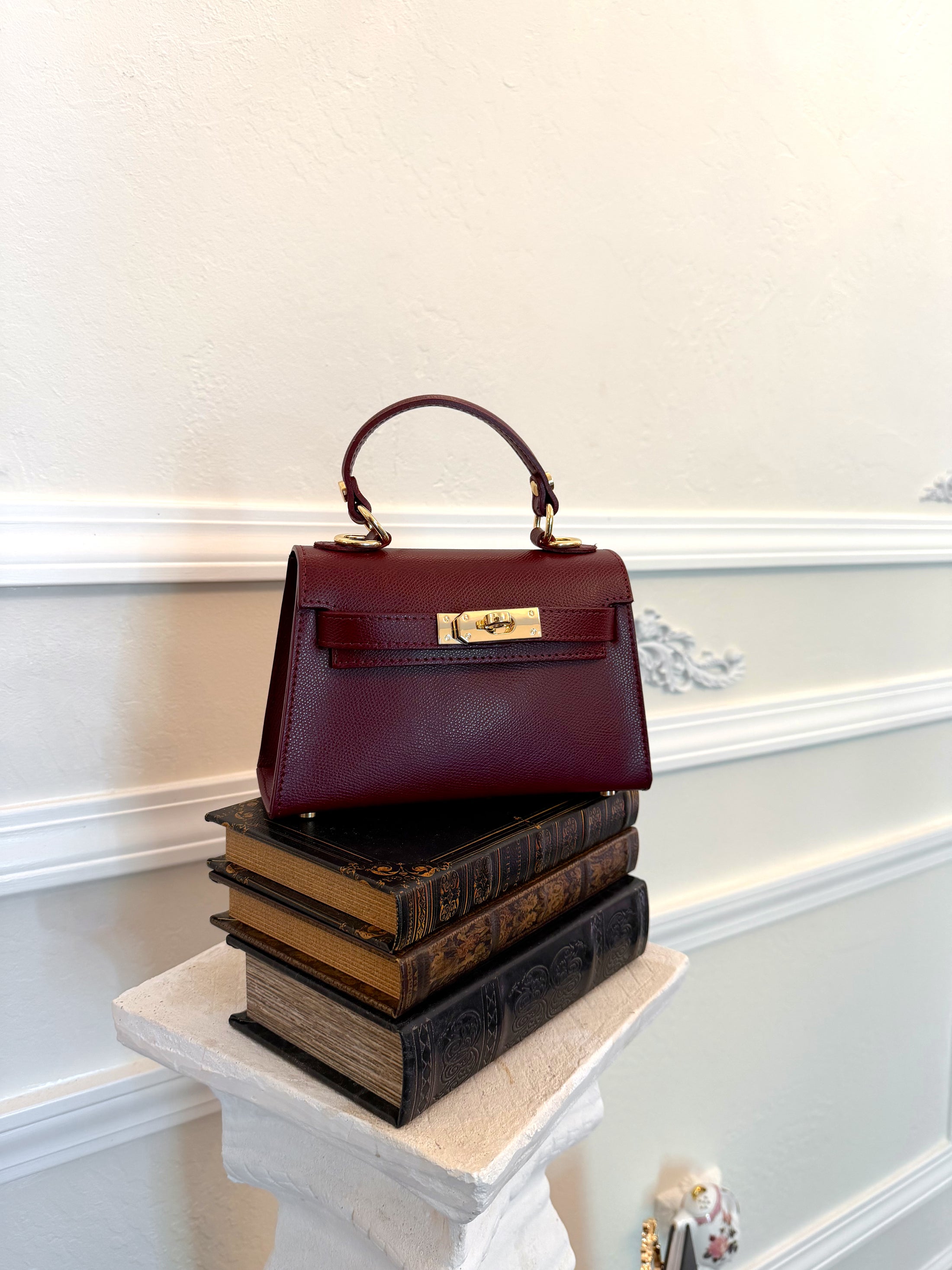 The Janáe Mini Bag - Cabernet