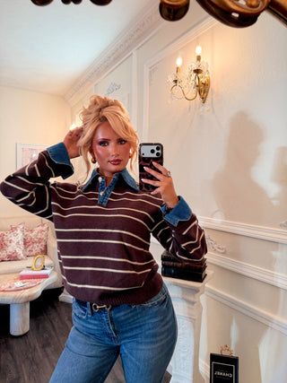The Notting Hill Polo Sweater — English Truffle