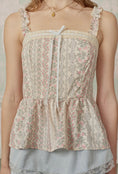 Load image into Gallery viewer, Antique Lace Peplum Top
