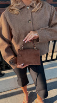 Load image into Gallery viewer, The Janáe Mini Bag - Chesnut Suede
