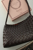 Load image into Gallery viewer, Le Chocolat Woven Shoulder Bag
