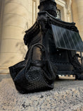 Load image into Gallery viewer, The Tribeca Woven Handbag — Noir
