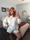 Load image into Gallery viewer, Sunkissed Mockneck - Oatmilk Gray
