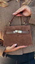 Load image into Gallery viewer, The Janáe Mini Bag - Chesnut Suede
