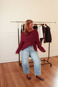 Load image into Gallery viewer, The Lennox Knit - Bordeaux
