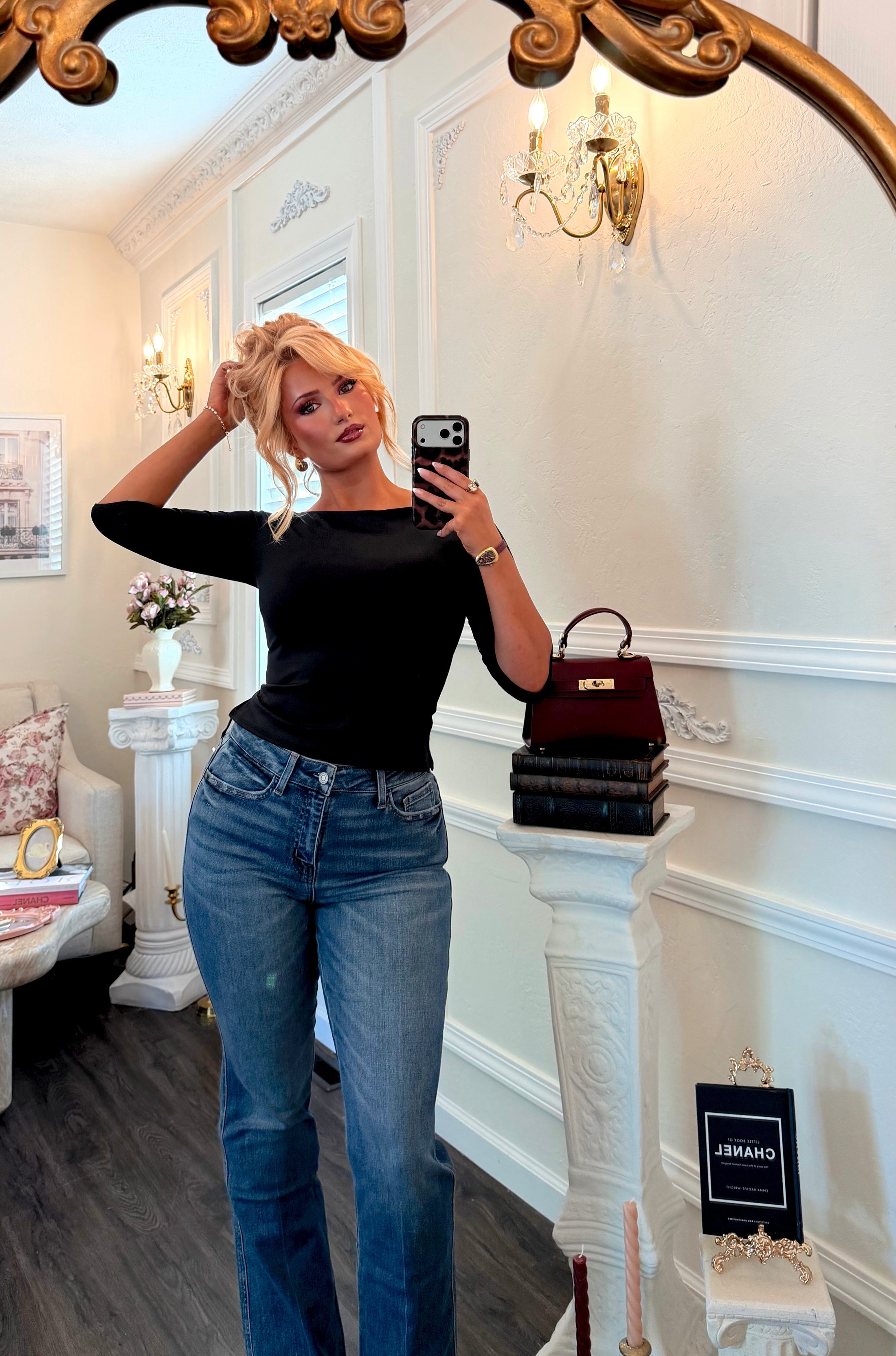 The Sunday in London Boatneck — Noir