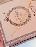 Load image into Gallery viewer, The Victoire Moissanite Lariat Necklace
