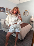 Load image into Gallery viewer, Sunkissed Mockneck - Oatmilk Gray
