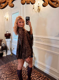 Load image into Gallery viewer, The Saint-Honoré Leopard Chiffon Top
