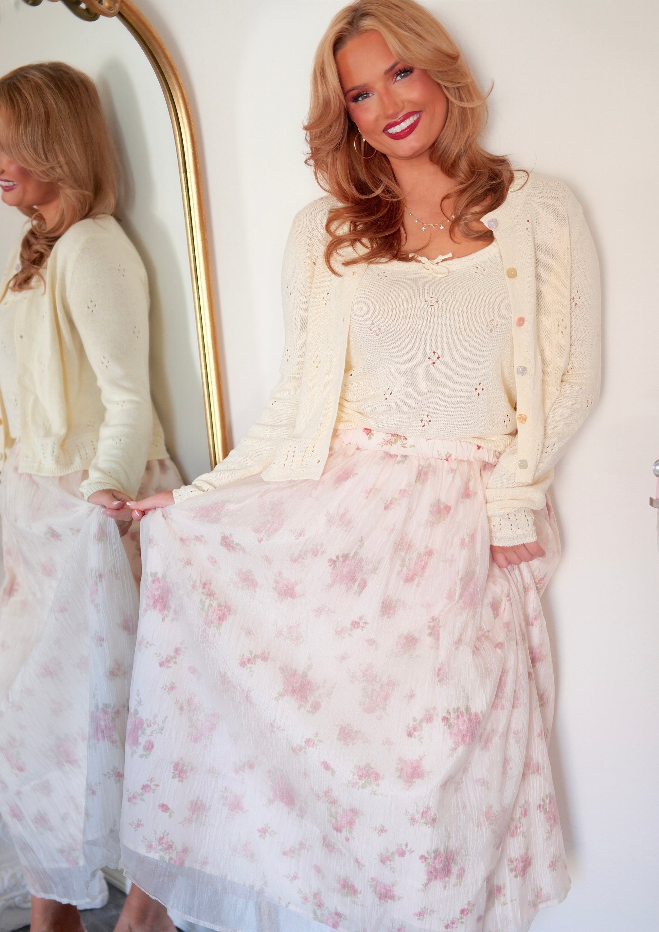 The Rosie Posie Chiffon Skirt