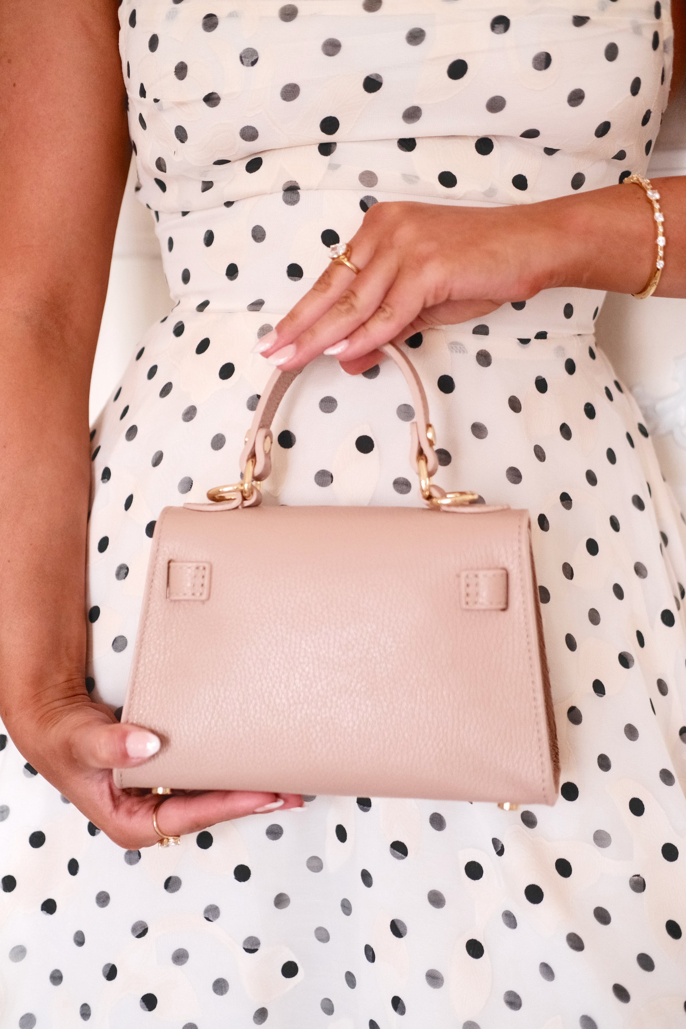 The Janáe Mini Handbag - Château Blush