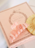 Load image into Gallery viewer, The Petit Croissant Claw - Pink Chiffon
