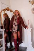 Load image into Gallery viewer, The Via Milano Plaid Scarf
