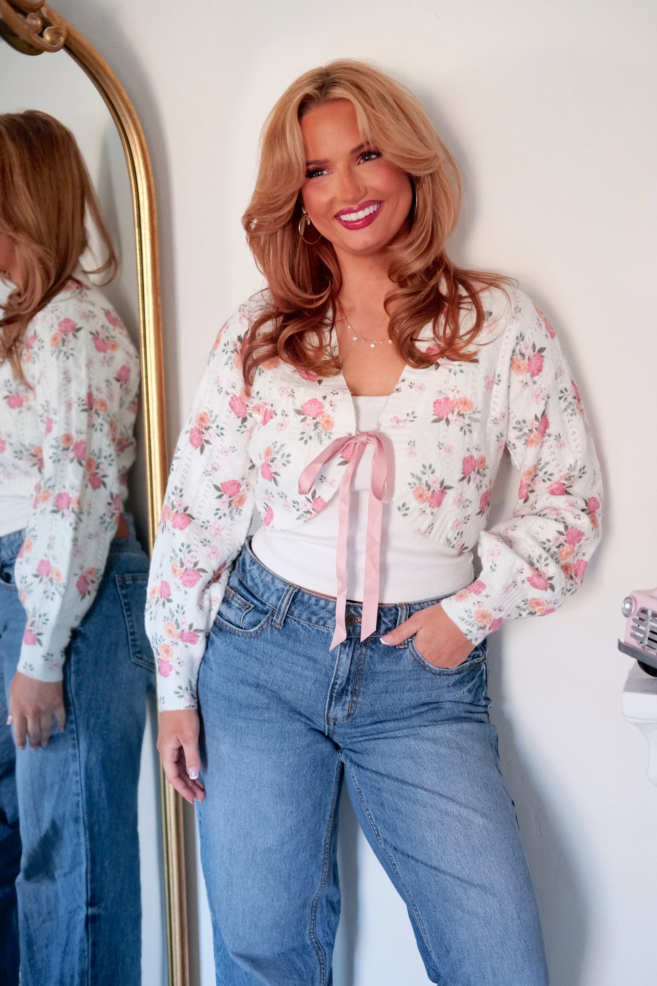 The Snowblossom Shawl Cardigan